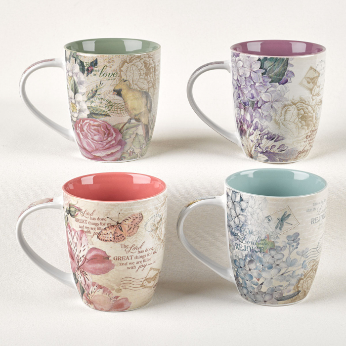 Set 4 cani (in limba engleza) - Floral Inspirations [3]