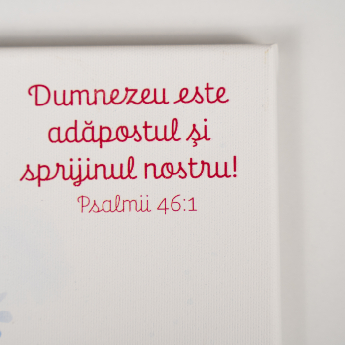 Tablou canvas - Dumnezeu este adapostul... [2]