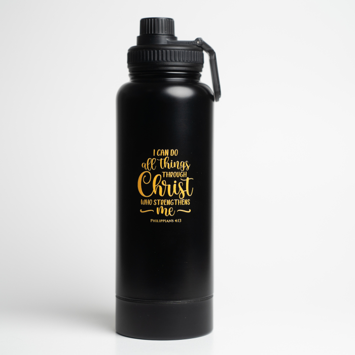 Termos - I can do (negru+galben) - 1000ml [2]