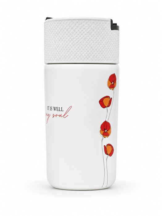 Termos - It is well with my soul - (400ml) - Gramma.ro [4]