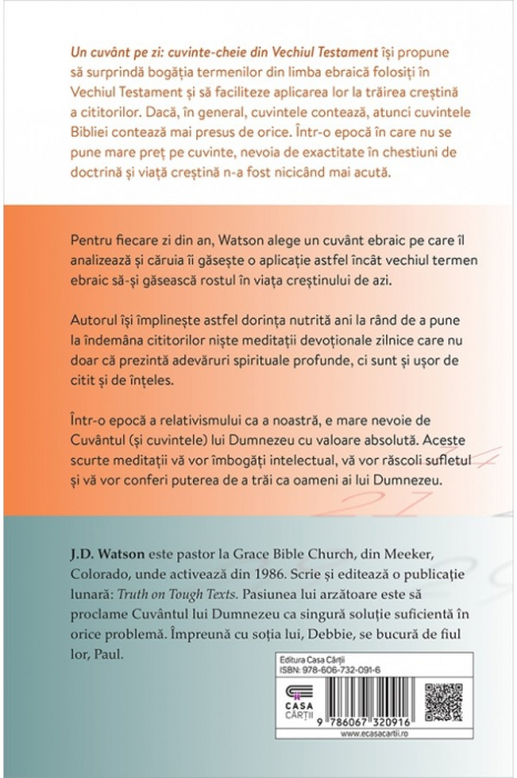 Un cuvant pe zi – cuvinte-cheie din Vechiul Testament [2]