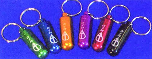Keyring with vial - Assorted Colors [1]