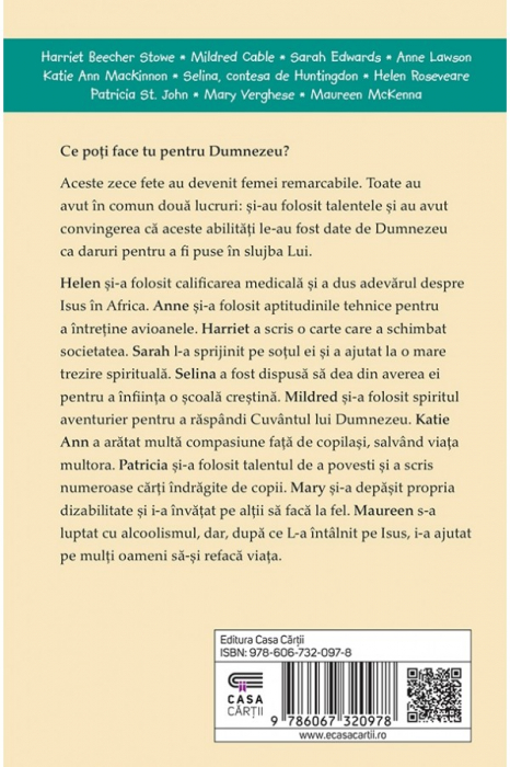Zece fete care si-au folosit talentele [2]