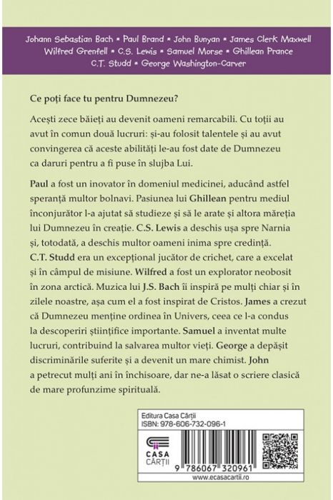 Zece baieti care si-au folosit talentele [2]