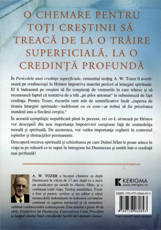 Pericolele unei credinte superficiale. Trezirea din letargia spirituala [1]