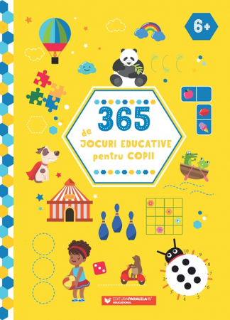Jocuri si activitati educative - 365 de jocuri educative pentru copii (6 ani +)