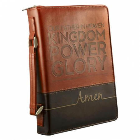 Husă Biblie - The Lord's Prayer - Brown