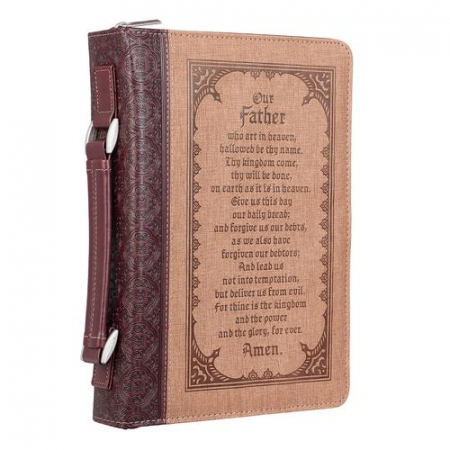Husă Biblie - Our Father - Large - LuxLeather