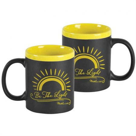cani ceramica - Be the light - Yellow