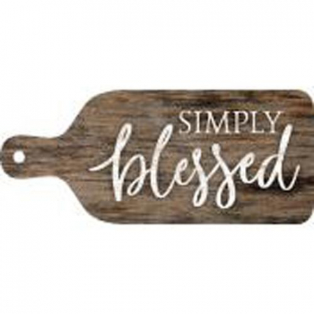 Ornament - Simply blessed - Bread plate