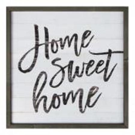 Tablouri din lemn - Home sweet home