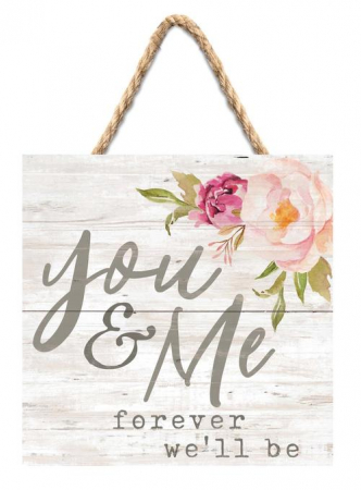 Tablouri din lemn - You and me forever we'll be