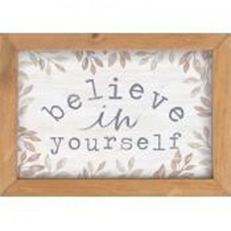 Produse din lemn - Believe in yourself