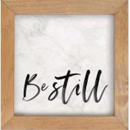 Tablouri din lemn - Be still