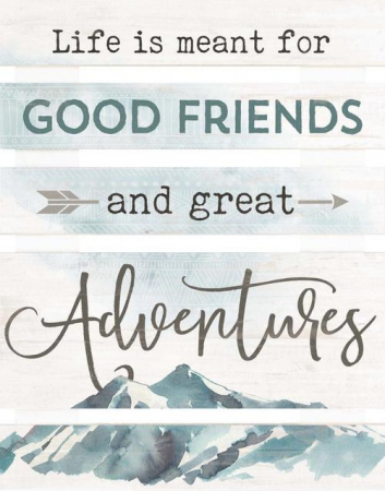 Produse din lemn - Life is meant for good friends - Pallet
