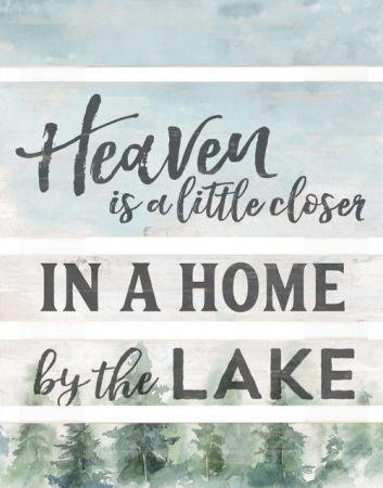 Tablouri din lemn - Heaven is a little closer - Pallet