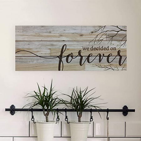 Produse din lemn - We decided on forever