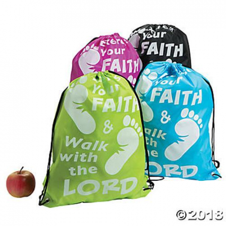 Sacoșă - Footsteps - Exercise your Faith