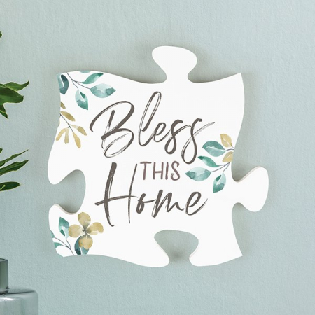 Tablouri din lemn - Bless this home