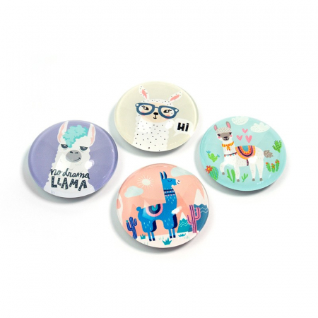 Cadouri - Magnet - LLAMA (4 buc/set)
