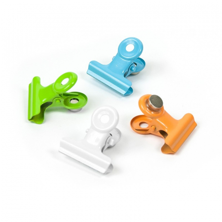 Magneti - Magnet - clips agrafa color - COLOR GRAFFA (4 buc/set)