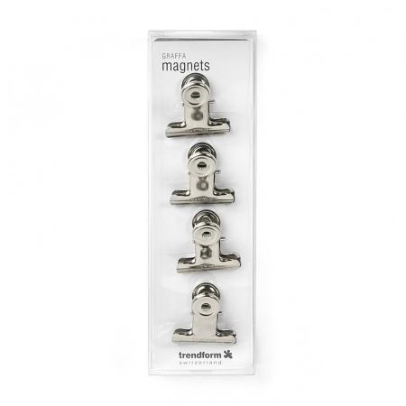 Magnet utilitar - CLIP GRAFFA CHROME (4 buc/set) [1]