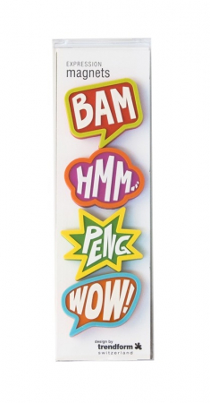 Magnet - benzi desenate - EXPRESSION COMIC (4 buc/set) [1]