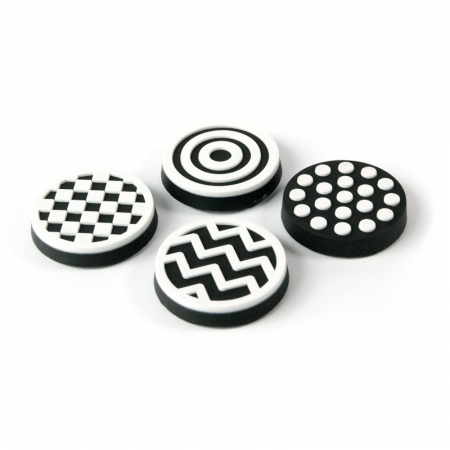Magneti - Magnet - alb si negru - BLACK&WHITE (4 buc/set)