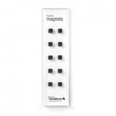 Magnet utilitar - KUBIQ BLACK (10 buc/set) [1]