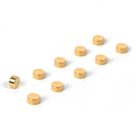 Cadouri - Magnet - STEELY GOLD (10 buc/set)