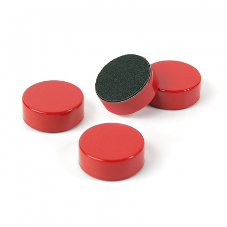 Magneti - Magnet - rosu - RED (4 buc/set)