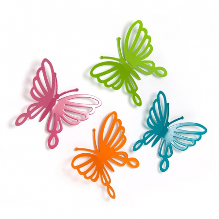 Pentru copii - Magnet - BUTTERFLY FILIGREE (4 buc/set)