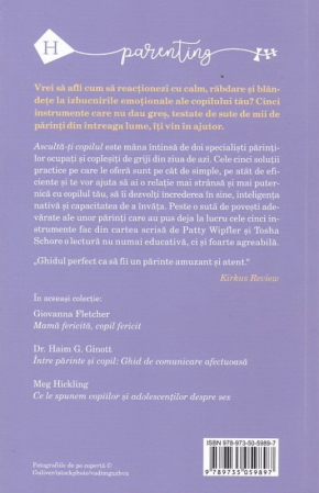 Asculta-ti copilul: cinci instrumente simple pentru a face fata provocarilor cotidiene ale parintilor [1]