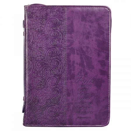 Husă Biblie - Faith - Purple