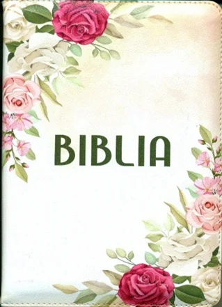 Mari - Biblia 076 ZTI alb-floral