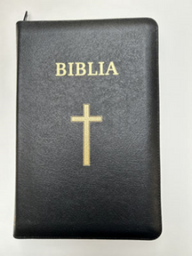 Mari - Biblia centenara 076 ZTI piele, neagra, fermoar