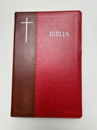Coperta flexibila - Biblia centenara 076TI Maro-Rosu