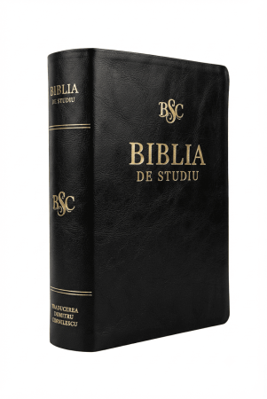 Biblia de studiu Cornilescu - piele ecologica neagra [2]