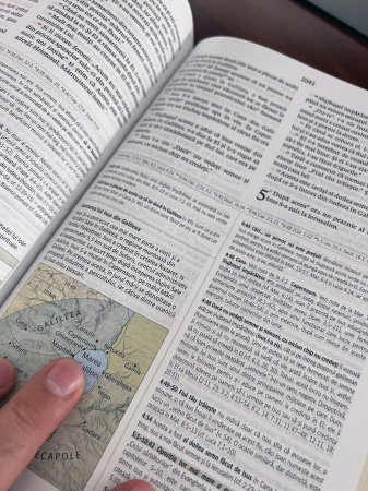 Biblia de studiu Cornilescu - piele ecologica bordo [6]