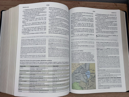 Biblia de studiu Cornilescu - piele ecologica neagra [3]