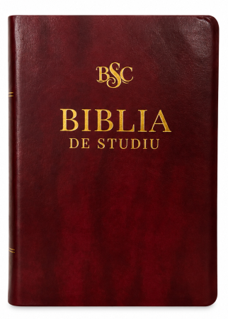 Biblia de studiu Cornilescu (BSC) - Biblia de studiu Cornilescu - piele ecologica bordo