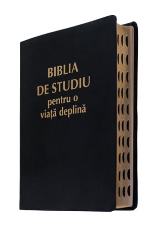 Biblii - Biblia de studiu pentru o viata deplina, coperta neagra