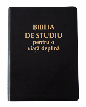 Biblia de studiu pentru o viata deplina, coperta neagra [1]