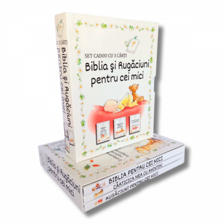 Biblia si rugaciuni pentru cei mici - Set cadou cu 3 carti [1]