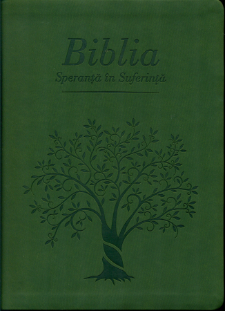 Coperta flexibila - Biblia Speranta in Suferinta - Verde Inchis