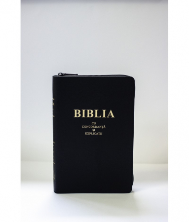 Mari - Biblie mare CO77 ZTI PU neagră