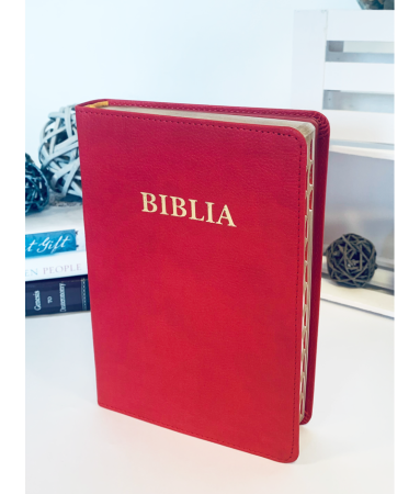 Biblii - Biblie medie 057 PU - rosie