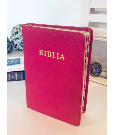 Biblii - Biblie medie 057 PU - roz