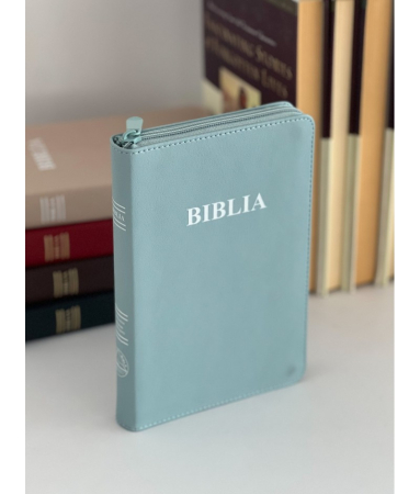 Biblii - Biblie medie 057 ZTI - albastru deschis