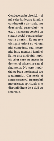 Biserica. Nevoile ei si solutiile Domnului [2]